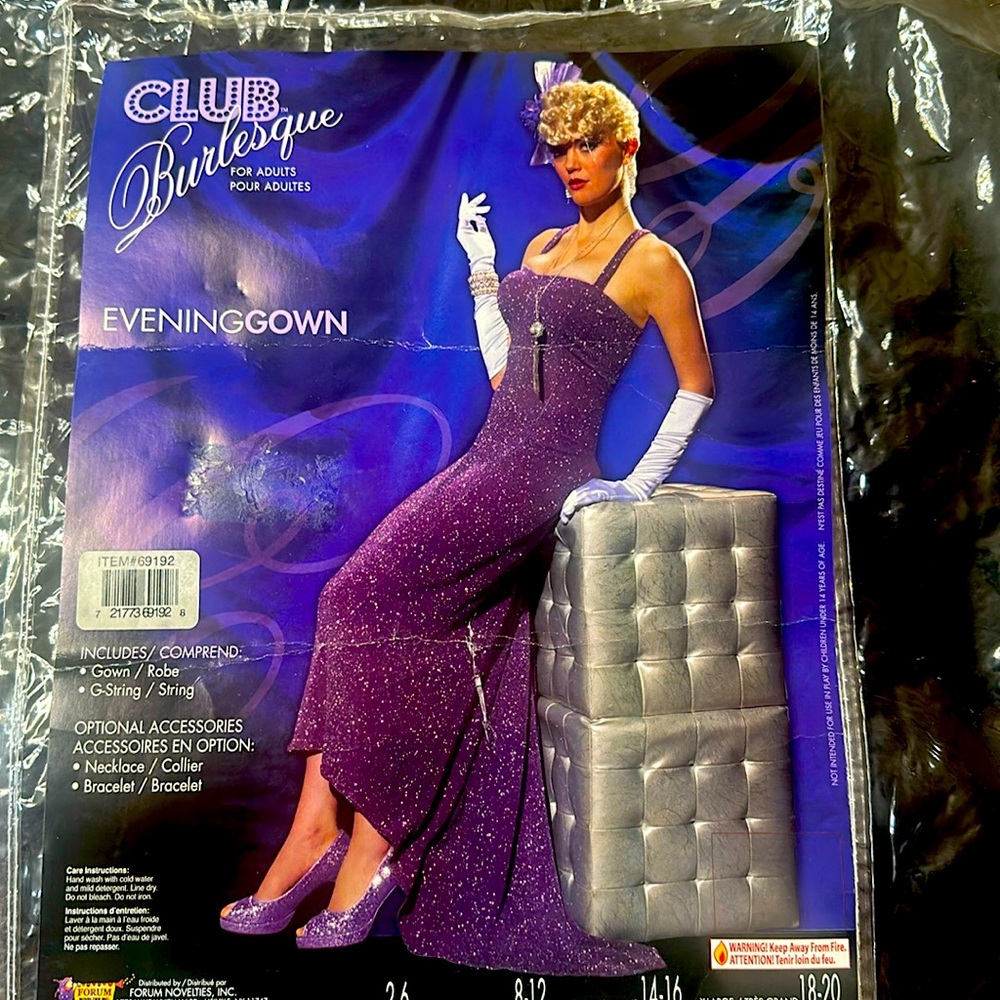 Club Burlesque Gown